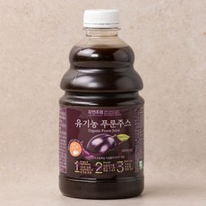 자연주의 유기농 푸룬주스 946ml, 2개