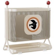 廚房瀝水筷子收納盒 免打孔勺子叉置物架 帶接水盤【飛燕-筷子架】鐵藝工藝丨經久耐, 1個