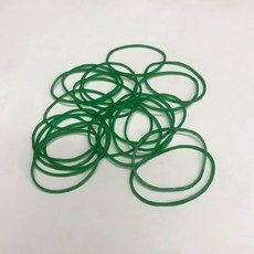 【HY】橡皮筋 No.18 (1kg/包 綠色) 便當餐盒外帶包裝 文具整理 電線收納, 1個, 綠色