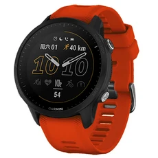 스포츠방수실리콘시계줄 교체용스트랩 호환시계밴드 Garmin Forerunner 호환 965 955 솔라 945 935 745 시계 22mm 교체 팔찌