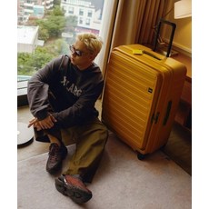 LOJEL 뉴 쿠보 전면오픈 확장형 대형 캐리어 30인치 9color, 머스타드