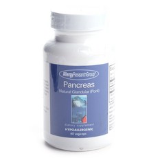 AllergyResearchGroup Pancreas胰腺護理植物膠囊, 60顆, 1罐
