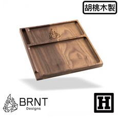 BRNT Yaketa 胡桃木捲菸盤 - 美國原裝進口捲煙盤, 1個