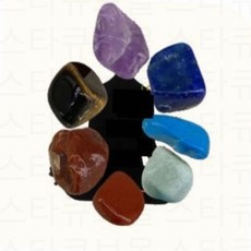 행운 에너지 차크라 돌 원석 오브제 스톤 치유석 장식품 애완돌