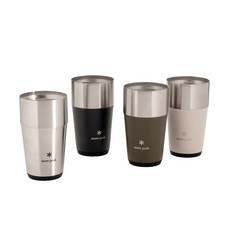 SNOW PEAK 真空啤酒厚平底杯16oz 4色套裝組 NO.SET-470, 1個