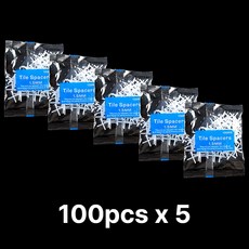 쿠사비 타일스페이스 줄눈간격제 십자 1.5mm, 5개