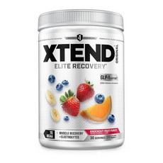 엑스텐드 오리지날 BCAA 파우더 녹아웃 후르츠펀치 30회분, 1개, 900g