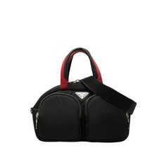 프라다 중고 2013-2025 테수토 포켓 탑 핸들 카고 사첼 백