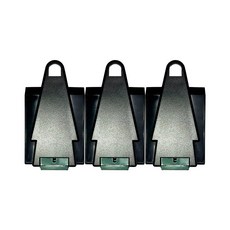 【工具帝國】德國 Metabo 美達寶 快扣鉗袋 電工袋 1680D 加厚, 1個, AC-626 快扣型腰帶扣(3入裝)