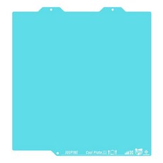 Bambu 실험실 인쇄 플랫폼용 QR 코드 스무스 쿨 플레이트가 있는 업그레이드된 빌드 플레이트 Bambus P2S/P1P/P1S/A1/X1E/X1 3D 프린터 액세서리용 빙, 184x184mm( for A1 mini)