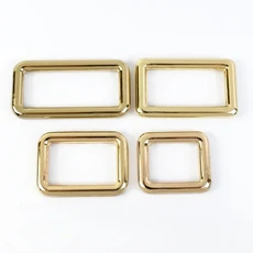 5/10Pcs 배낭 스트랩 슬라이더 조절기 버클 가죽 공예 만들기 용품에 대 한 12 50mm 금속 스퀘어 링, 06 16mm 10Pcs, 07 F1 4 LightGold
