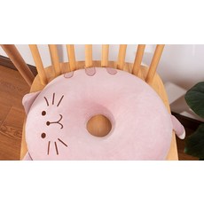 해피유통 인체공학 디자인 편안한 고양이 모양 좌석 방석 사계절 사용 가능 다양한 색상, 40*40*4.5센티미터, 3