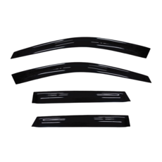 IAC Nissan Murano 2003-2007 專用晴雨窗 四片組 台灣製造 遮陽防雨, 透光黑