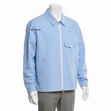 내셔널지오그래픽 N251UJP902 아웃포켓 집업 셔켓 블루