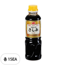 니비시 사시미 간장, 360ml, 15개