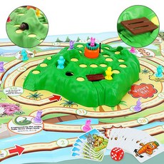 당근질주 토끼운동회 6세대토끼달리기 룰렛 보드게임 B776, 단품, 1개