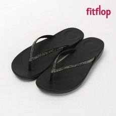 핏플랍 쪼리 아이쿠션 스파클 플립플랍 여성 블랙 R08-001 589227