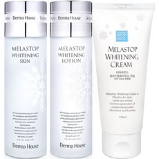 화이트닝 대용량 3종(미백스킨+미백로션+미백대용량 크림)/ 미백 잡티관리 칙칙한피부, 1세트