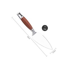 채칼 파스타 롤링 컷터 스테인리스 커터기, 1개, 영구 피자 삽