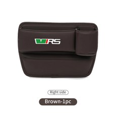 자동차 시트 틈새 수납함 컵홀더 사이드 오거나이저 스코다 슈퍼브 카록 카미크 파비아 라피드 페이보릿, 1개