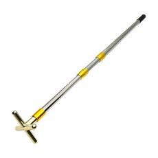 충격 방지 당구 포크 스탠드 헤비 타입 조절 헤드 크로스 로우 헤드, Stainless steel tele, 1개