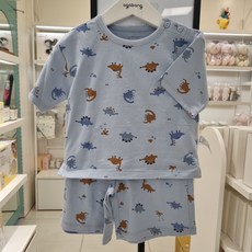 6층 아가방 2024 여름 오버핏 사이즈로 편하게 입을수 있는 신축성 좋은 7부 실내상하복