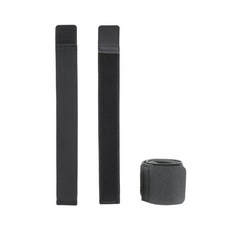 미니신가드 축구 훈련 정강이 1세트 아대 S사이즈, 1개, 블랙 다리 보호대 고정 스트랩