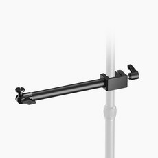 Elgato 솔리드 암 보조 홀딩 암 카메라 조명 및 기타용 멀티 마운트 액세서리 블랙 10AAG9901 106879, 1개