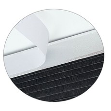 콩군하우스 암막형 그레이 무타공 셀프 블라인드 90x240cm 붙이는