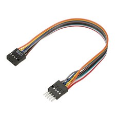 넥사렐 USB 헤더 확장 케이블 8.7인치 포트 여성 남성에서 카드 9핀 / 케이블 포트 마더보드 2.0 컬러풀 내부