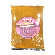붕어빵 잉어빵 속재료 앙금 고구마앙금 3.5kg, 3개