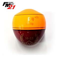 예작수 M-18 짜가겐 M16 st 바다 구멍찌, 1개, M-18 3B