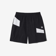 휠라 공식 플래그 우븐 반바지 FS2TRH2131X BLK