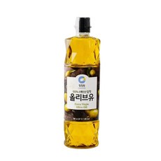 대상 청정원 참빛고운 올리브유EV 900ML 압착올리브유, 1개