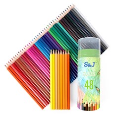 모노그라피 프리미엄 드로잉 색연필17.5cm, 48색, 1개