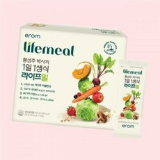 이롬 황성주 박사의 1일1생식 라이프밀 30g 14포 뉴밀 식사대용 두유 선식