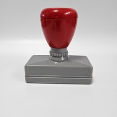 만년스탬프 원고지 다꾸 캘리그라피 빨강잉크 축하카드 굿즈, 빨강