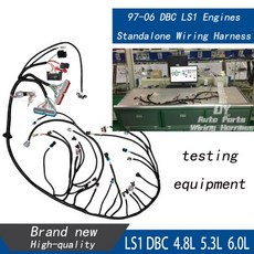 Vortec 엔진용 독립형 배선 하네스 1997-2006 LS1 4L60E DBC 4.8L 드라이브 케이블 스왑, 01 빠른
