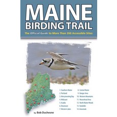 (영문도서)Maine Birding Trail Paperback, Down East Books, English, 9780892727834