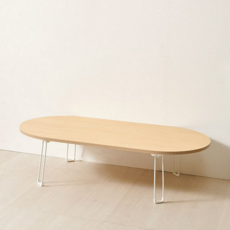 접이식 거실 테이블 다용도 원목 낮은 접이식 좌식 테이블 간이 침대 베드 마루, 브라운