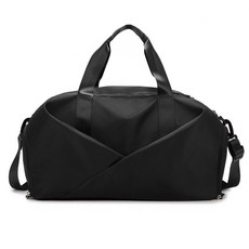 運動健身乾溼分離包女游泳收納旅行包手提輕便單肩大容量瑜伽短途, 黑色小號, 1個