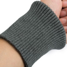 글로아픽 밑단패딩 니트 다리 소맷부리 손목밴딩 수선, C. 회색