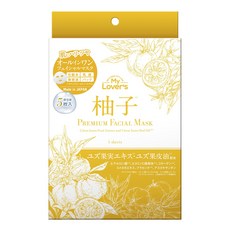 마이라바즈 유자 프리미엄 페이셜 마스크, 1개, 5개입