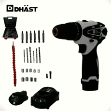 다스트 12V 전동 해머 드릴 충전 드라이버 풀세트(본품+배터리+충전기) DT-12HC