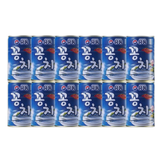 유동 꽁치, 12개, 400g