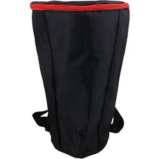 비스티네 젬베 대형 드럼 가방 12인치 아프리카 휴대용 케이스 악기 액세서리 내구성 있는 어깨끈 블랙