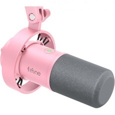FIFINE 다이나믹 스트리밍 방송마이크 K688, 핑크 (No Boom Arm Included)