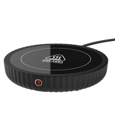 머그 워머 세 가지 온도 설정이 가능한 커피 자동 차단 큰 히팅 플레이트가 있는 책상용 우유 차 초콜릿을 위한 간편한 세척 컵 워머, G-black, G-black, 1개