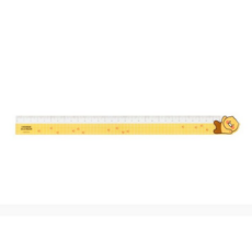 홈앤키즈 카카오프렌즈 30cm 자 춘식이 캐릭터 카카오 눈금자 아크릴자 귀여운자 예쁜자 학용품 단체선물, 1개, 춘식이 30cm 자