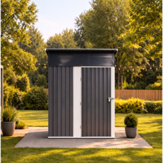 오드 조립식창고 스틸창고 3X5 농막 야외 미니 소형 이동식 간이 창고 172x114x187cm